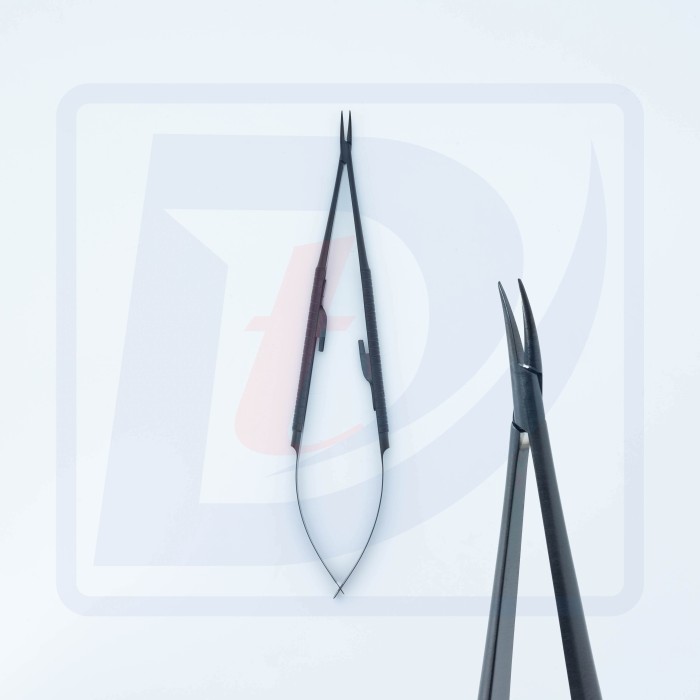 Needle Holders Castroviejo TC Black